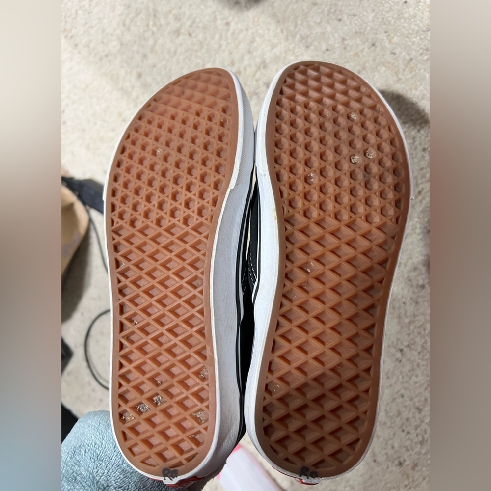 Vans black slip on men’s 7.5 women’s 9 - Picture 2 of 6